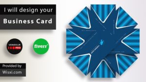 resentation Business Card design Gig Fiverr Vendeur Pro