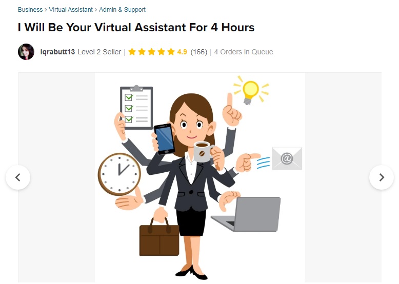 virtual assistant Vendeur Pro